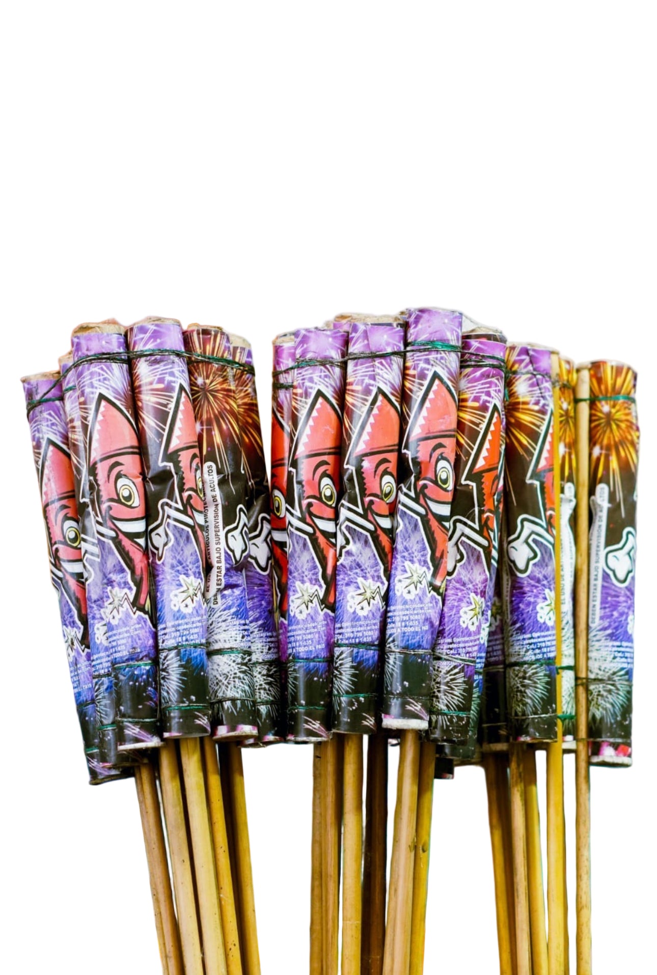 Voladores 5 golpes x12u