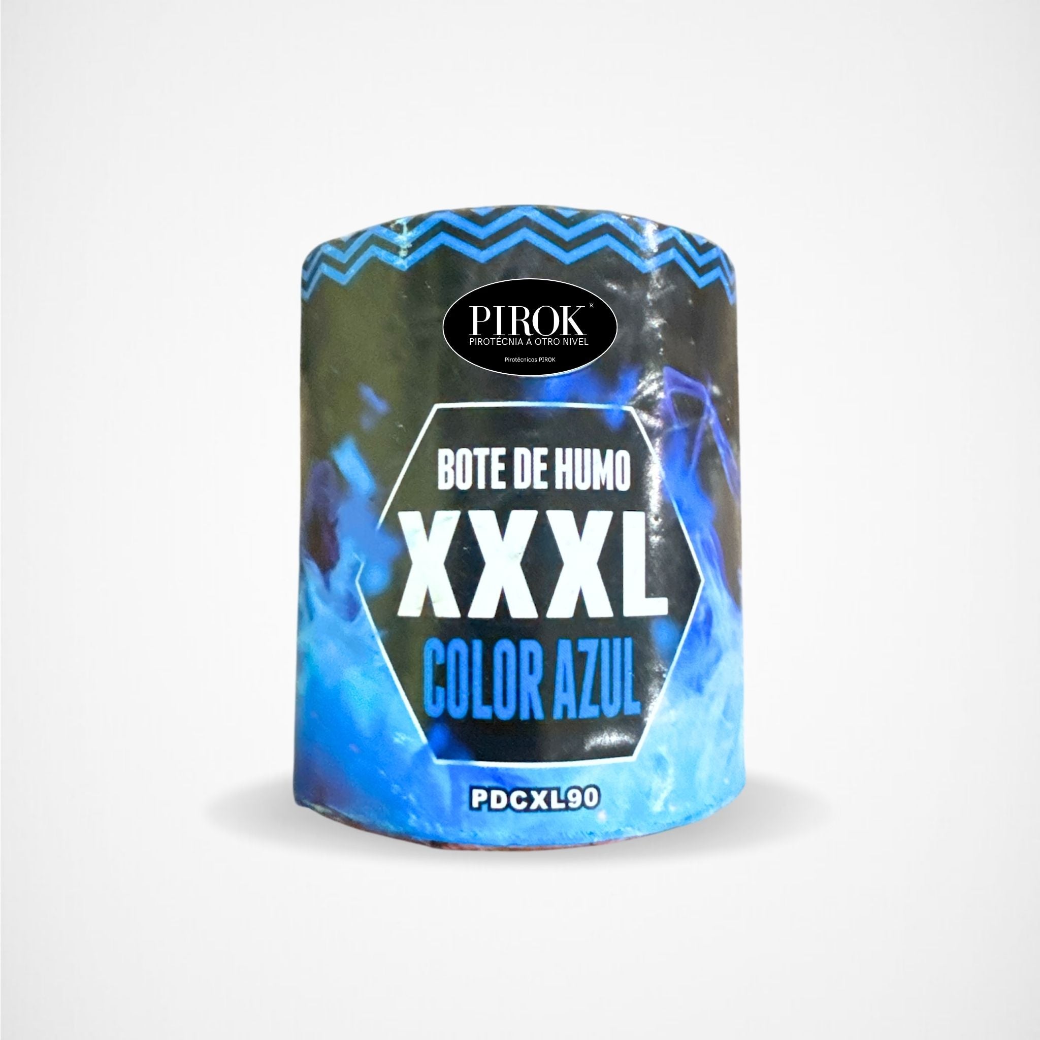 Bote de Humo Azul
