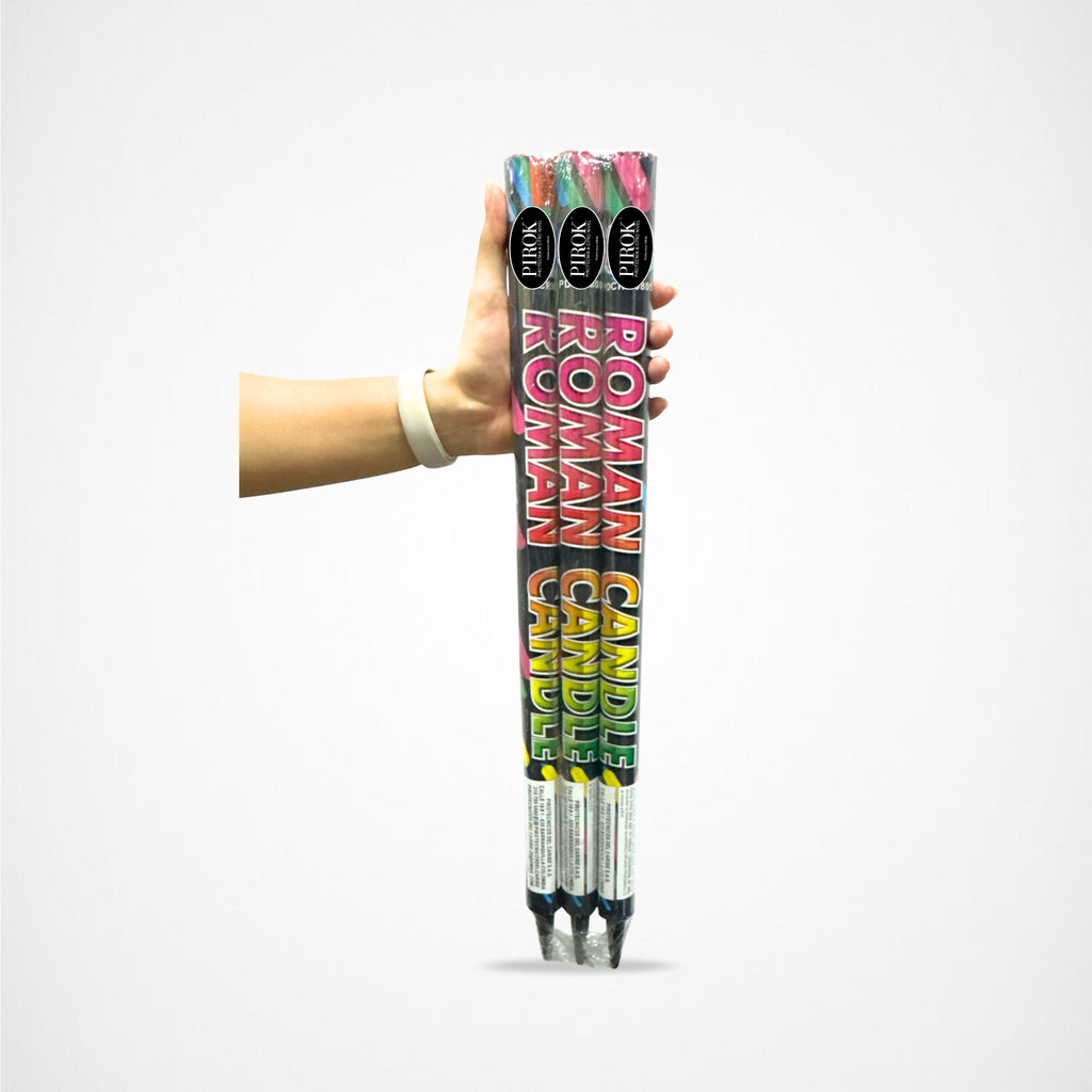 Roman Candle 0.8'' 5 Shots x 3 unidades