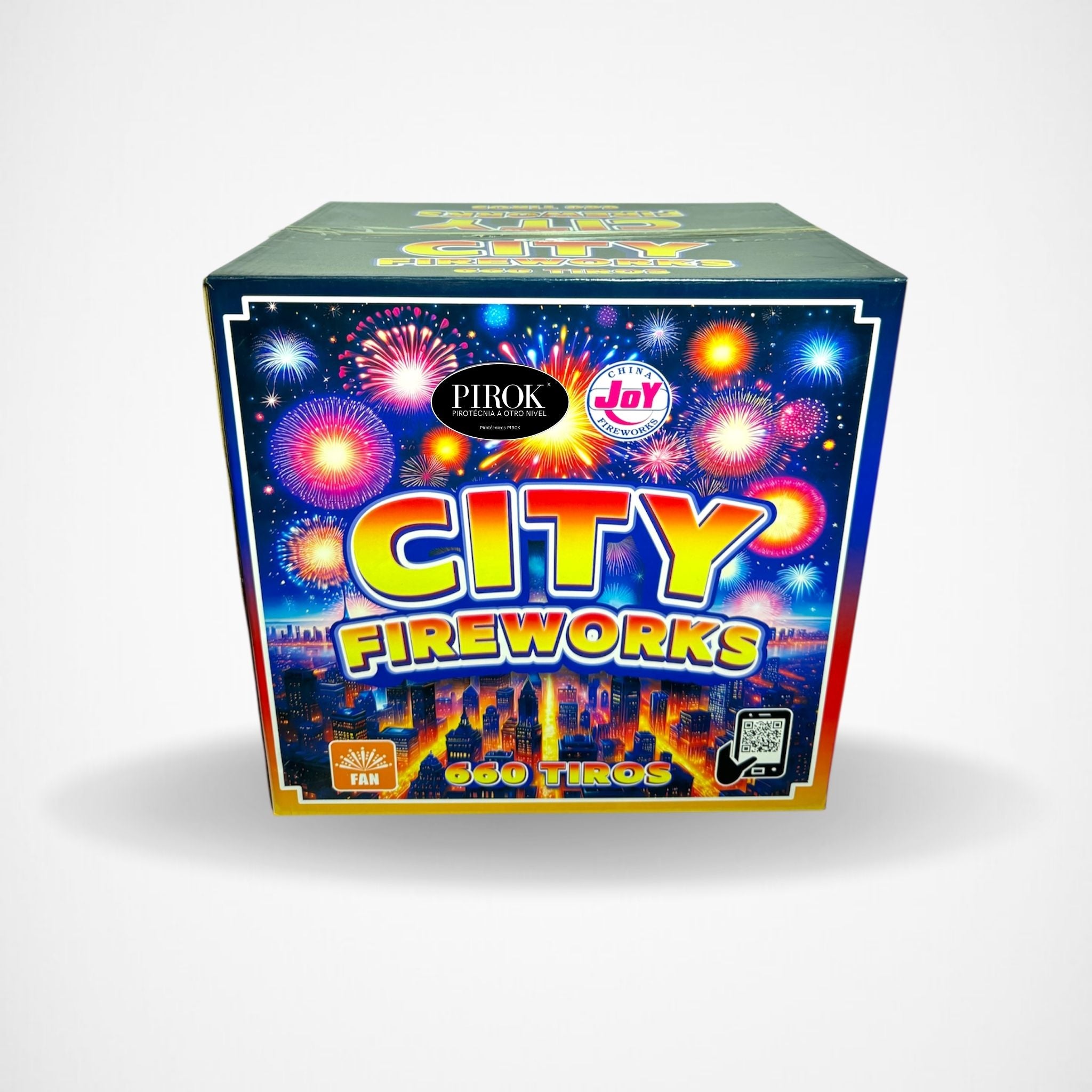 Torta City Fireworks 660 tiros