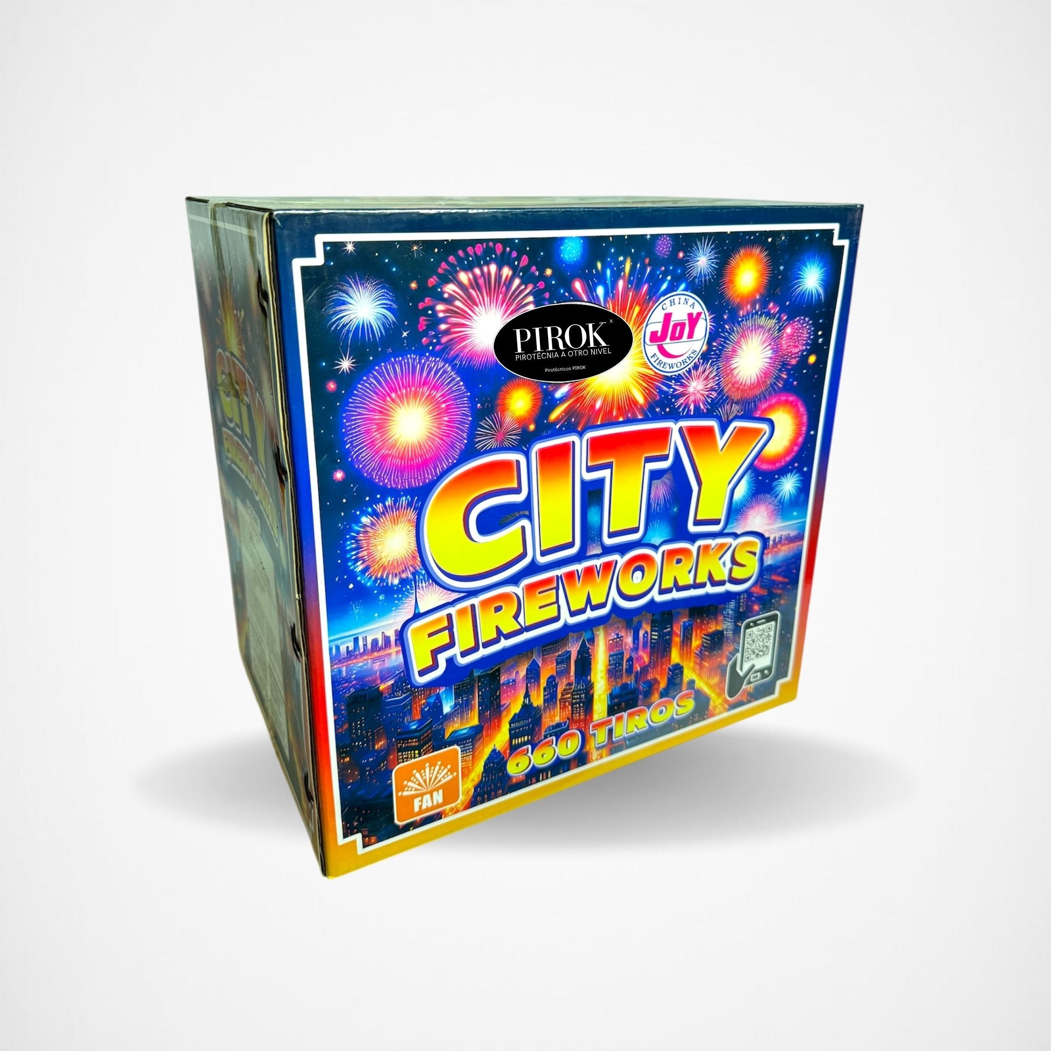 Torta City Fireworks 660 tiros